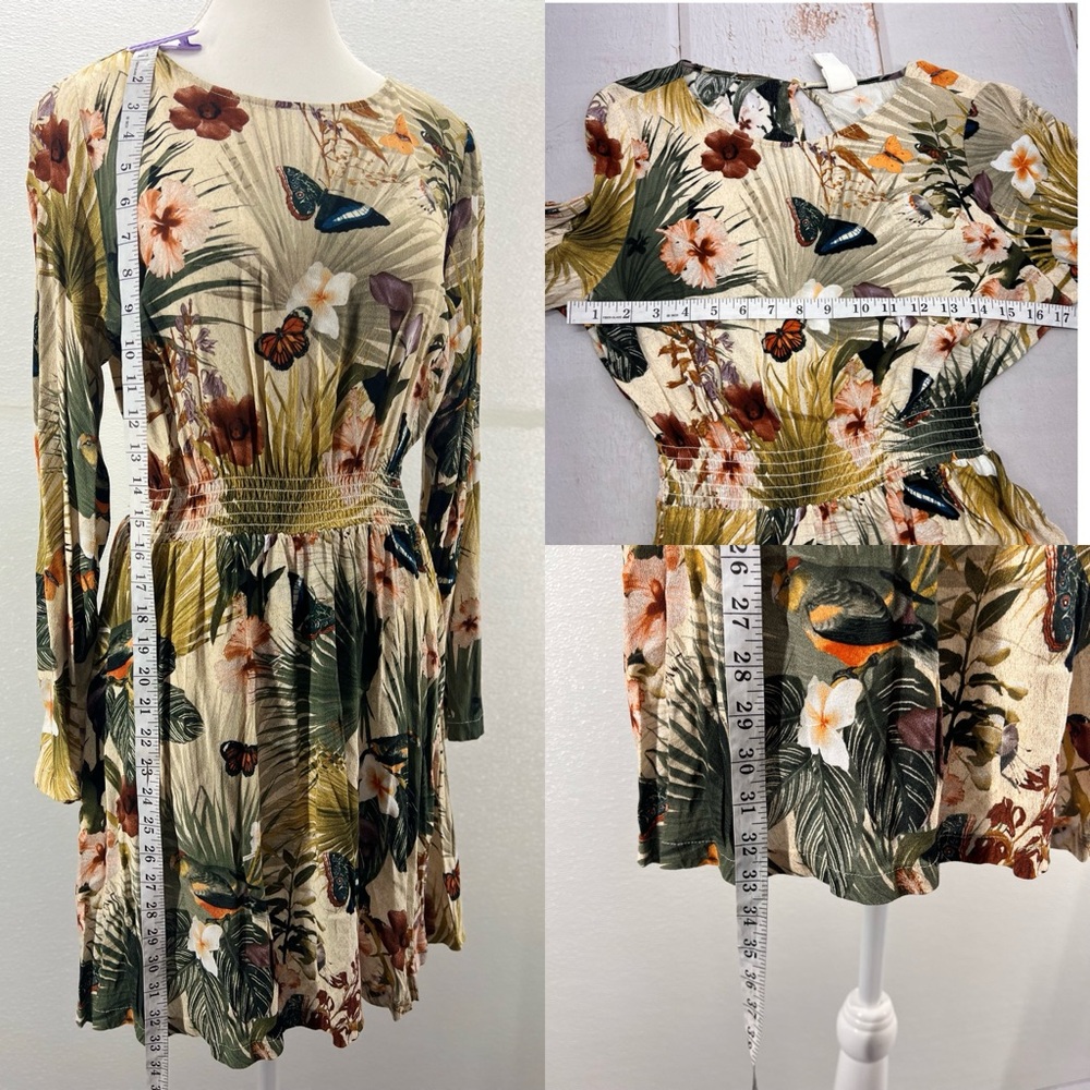 H&M Patterned Dress SIZE 6 - Picture 14 of 17